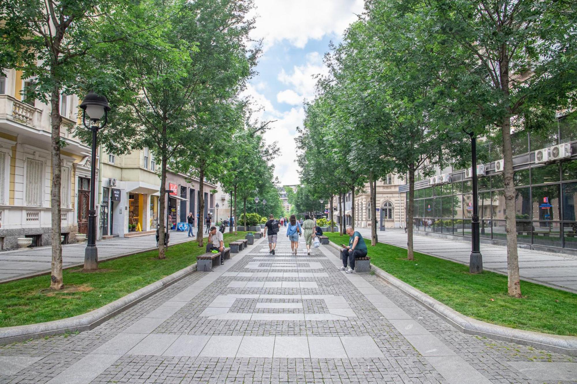 Etoile City Center Apartments Belgrado Buitenkant foto